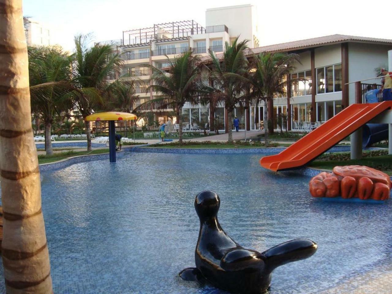 Apartamento Completo No Beach Living Porto Das Dunas - Apto Luxo Акирас Экстерьер фото