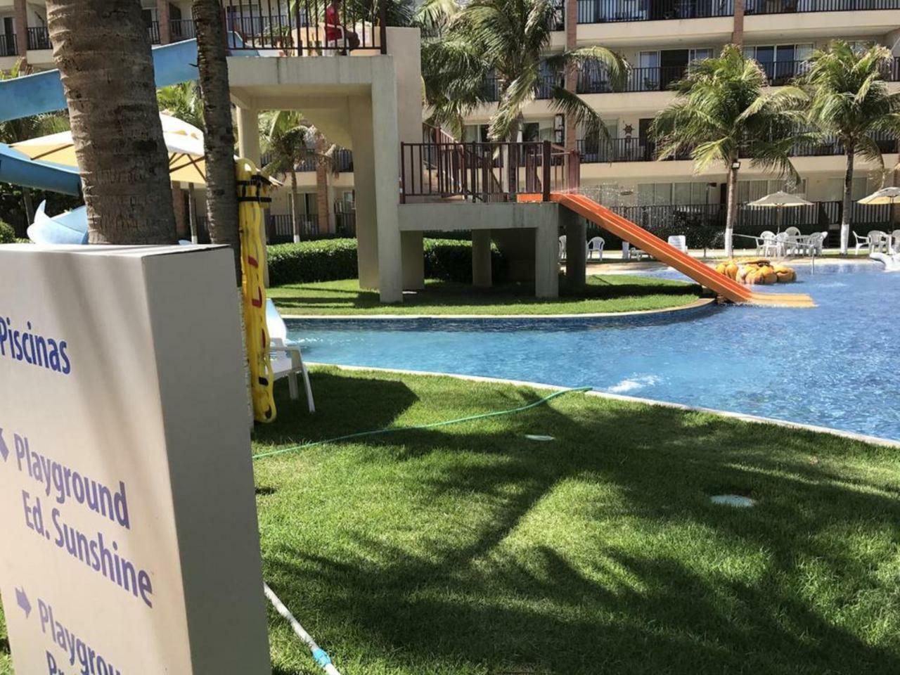 Apartamento Completo No Beach Living Porto Das Dunas - Apto Luxo Акирас Экстерьер фото
